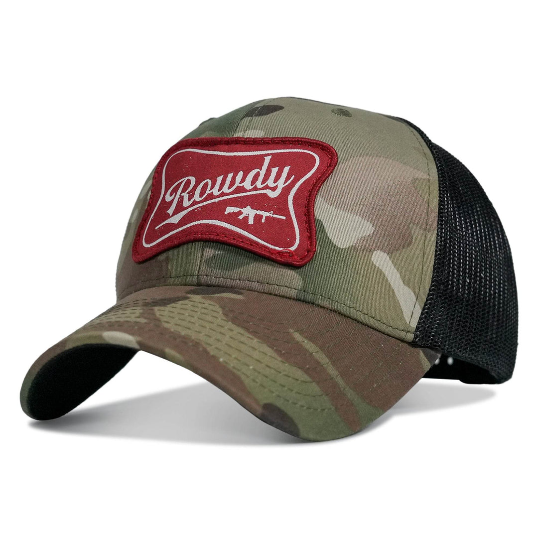 Rowdy Beer Logo Patch Snapback Hat - One Revolver Surfboards