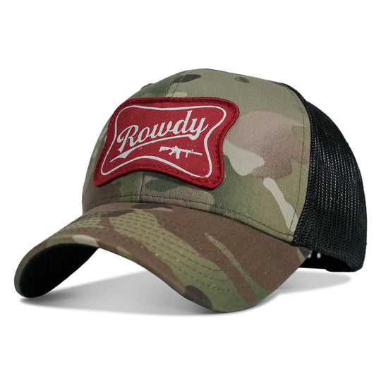 Rowdy Beer Logo Patch Snapback Hat - One Revolver Surfboards