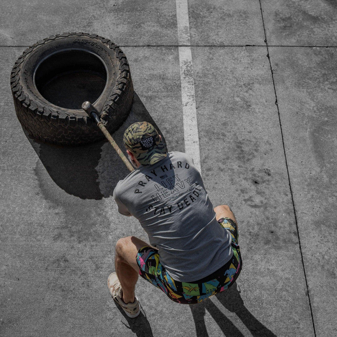One Revolver Surfboards - Pray Hard. Lift Heavy. Stay Deadly. Men&