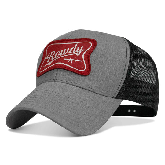 Rowdy Beer Logo Patch Snapback Hat - One Revolver Surfboards