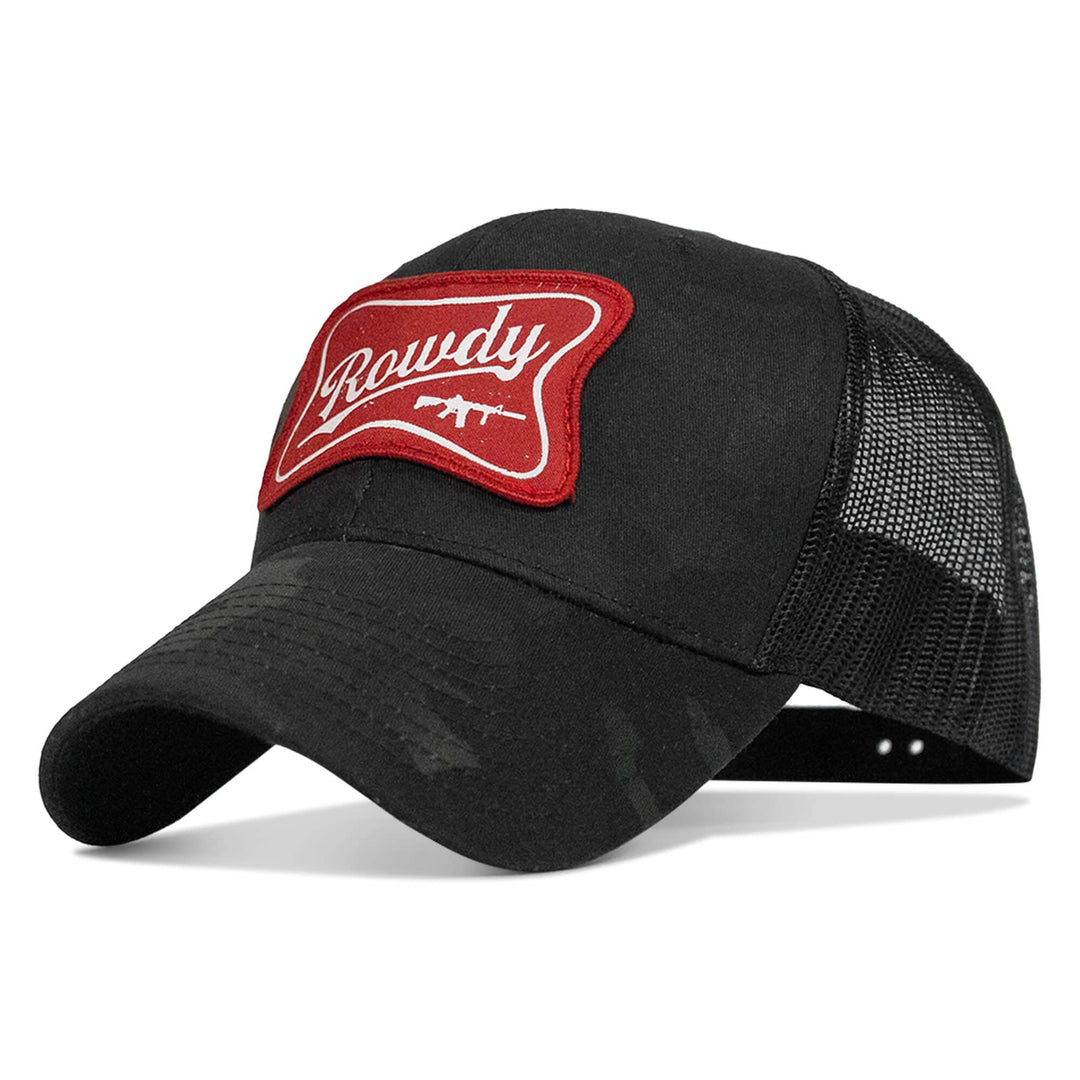 Rowdy Beer Logo Patch Snapback Hat - One Revolver Surfboards