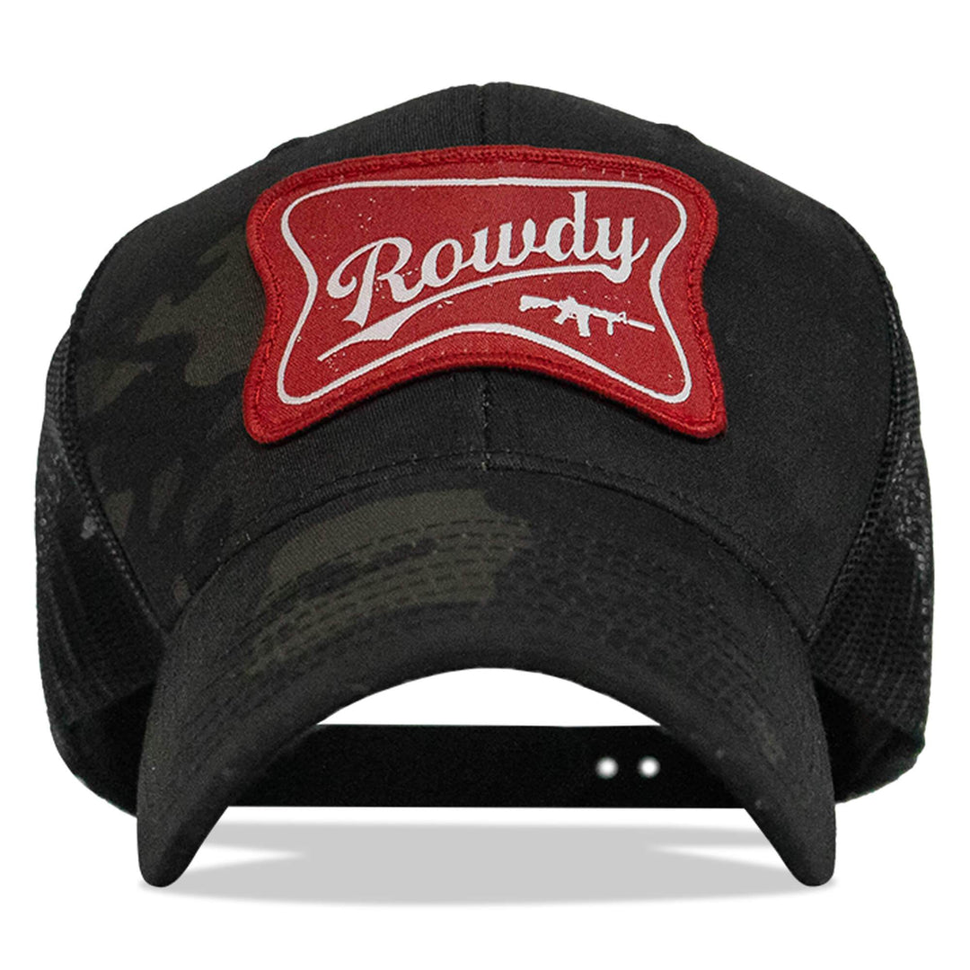 Rowdy Beer Logo Patch Snapback Hat - One Revolver Surfboards