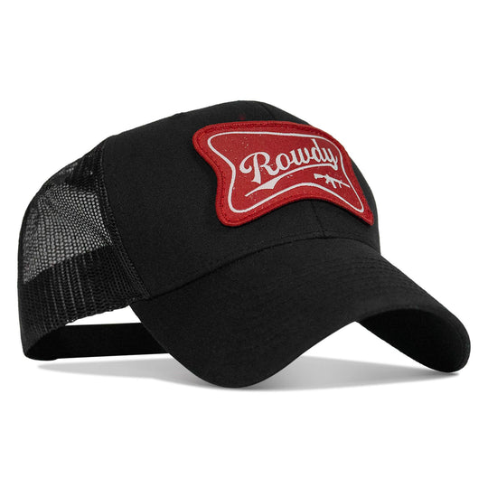 Rowdy Beer Logo Patch Snapback Hat - One Revolver Surfboards