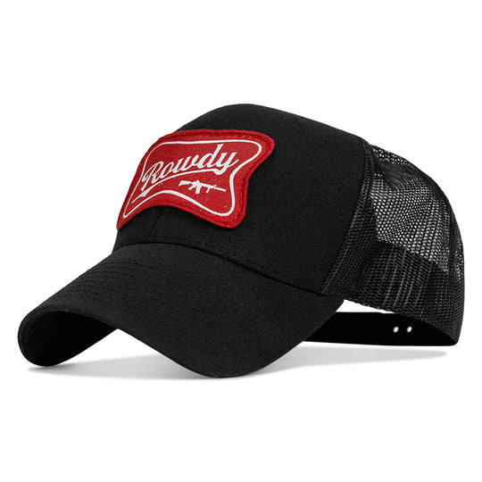 Rowdy Beer Logo Patch Snapback Hat - One Revolver Surfboards