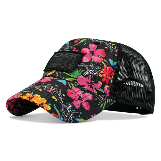 Branded CMBT Low Profile Ripstop Snapback Hat - HEADWEAR - One Revolver Surfboards