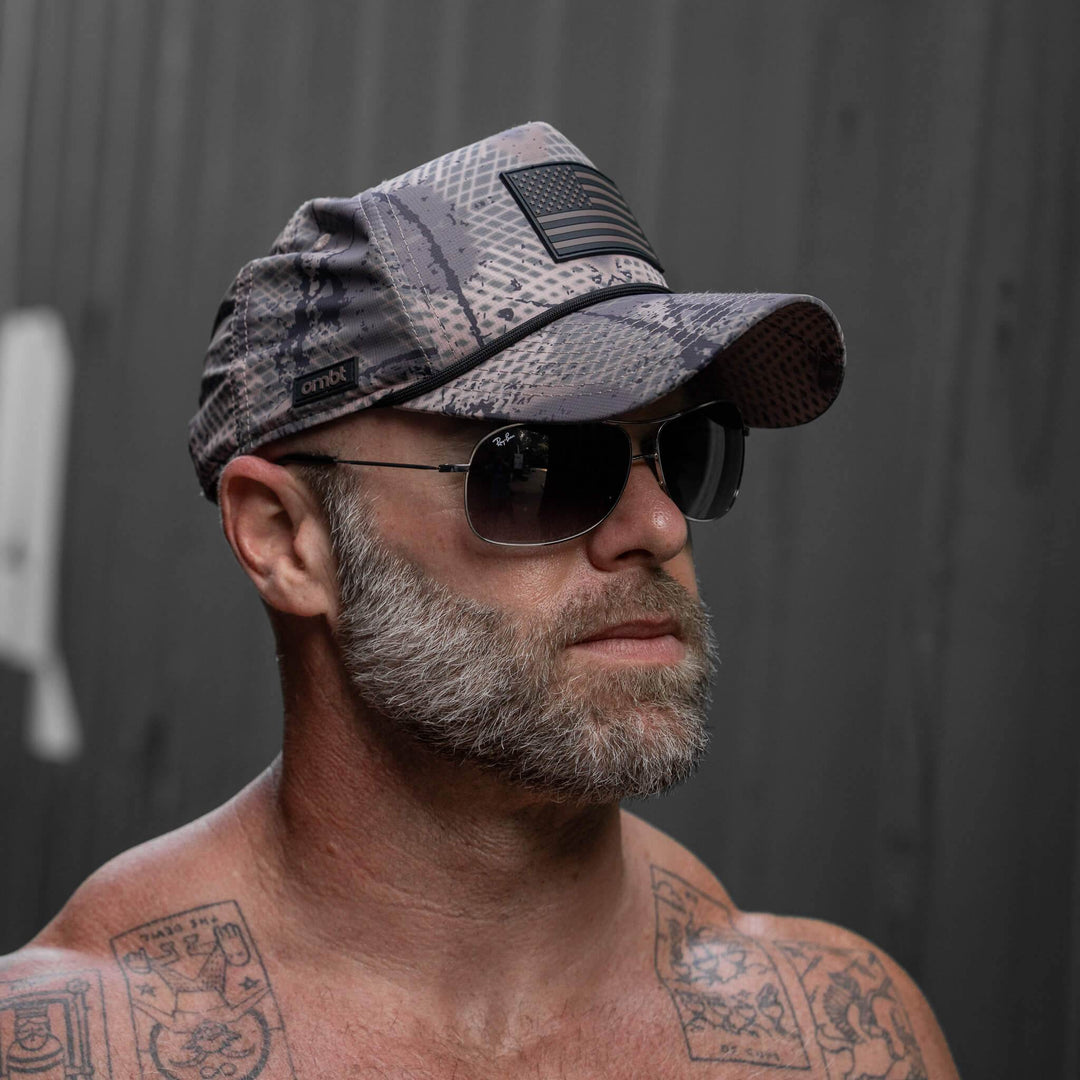 American Flag PVC Patch Waterproof Weekender Snapback