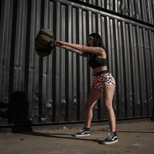 One Revolver Surfboards - Women’s Studio Flex Training &amp; Recovery Shorts | 4" SHORTS | WOMEN