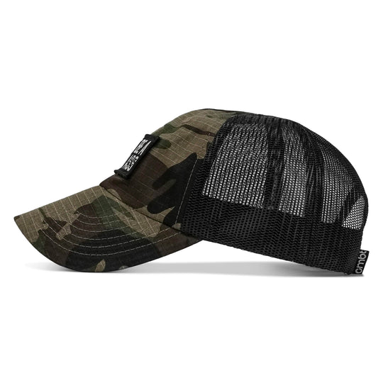 Don't Be A Weak Ass Patch Ripstop Snapback Hat - One Revolver Surfboards