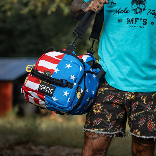 One Revolver Surfboards - 50L Sack™ Duffle Hybrid Double Carry Bag DUFFLEPACK