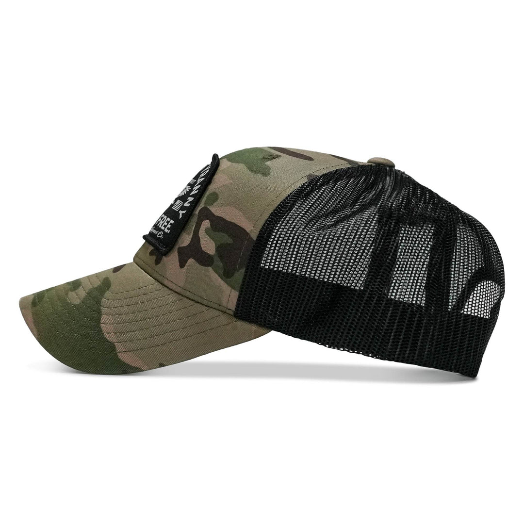 Destroy Tyranny and Die Free Patch Snapback - One Revolver Surfboards