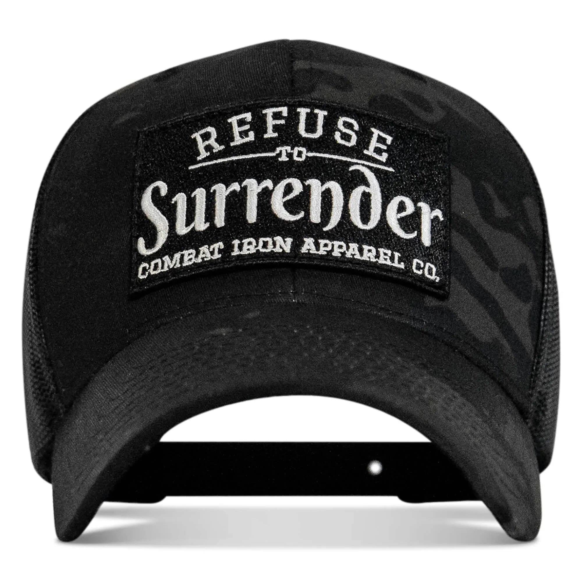 One Revolver Surfboards - Refuse To Surrender B/W Patch Snapback Hat HEADWEAR