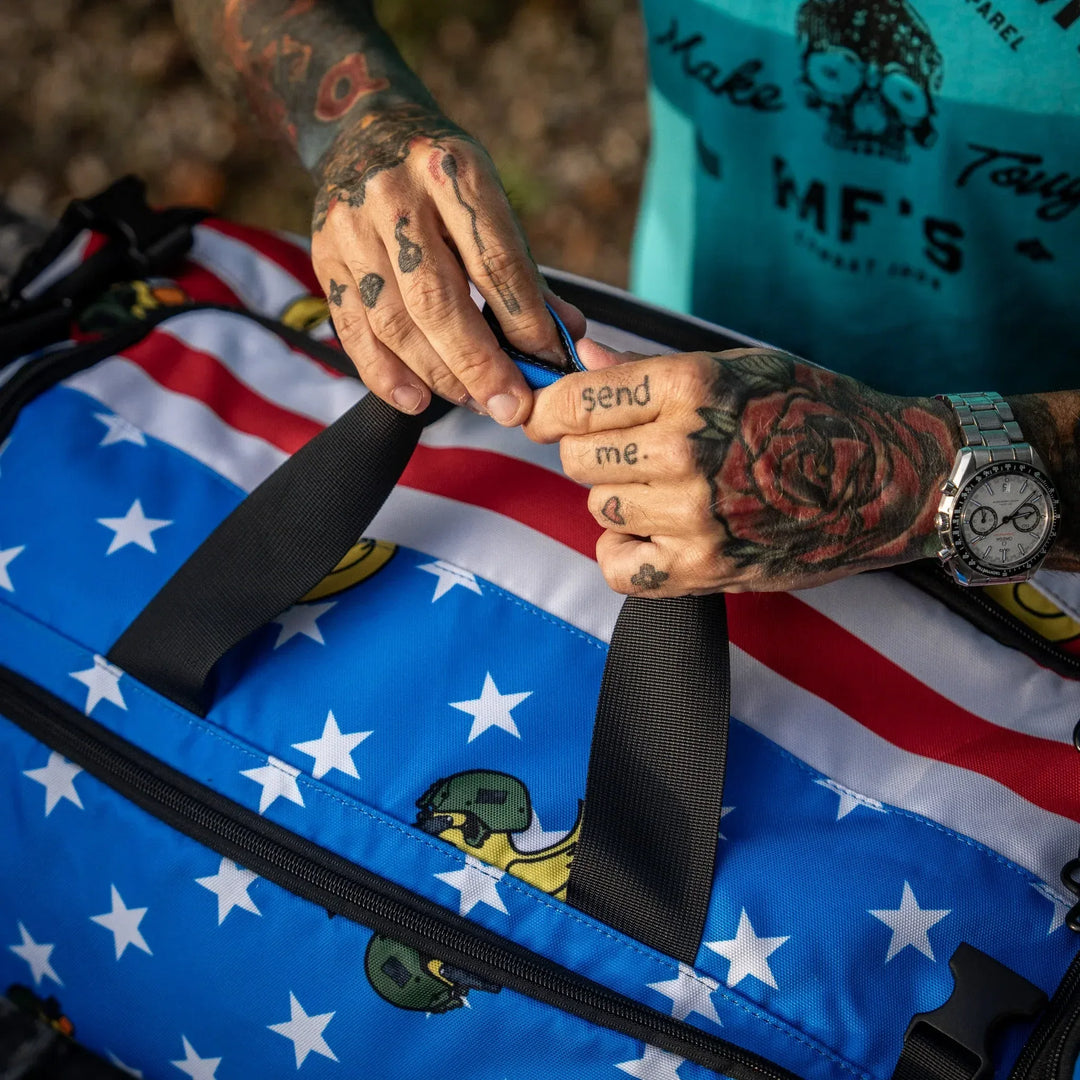 One Revolver Surfboards - 50L Sack™ Duffle Hybrid Double Carry Bag DUFFLEPACK