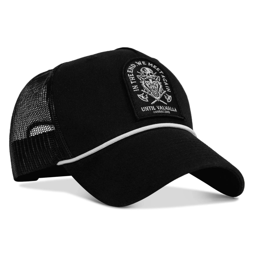 In The End We Meet Again - Until Valhalla Rope Snapback - One Revolver Surfboards