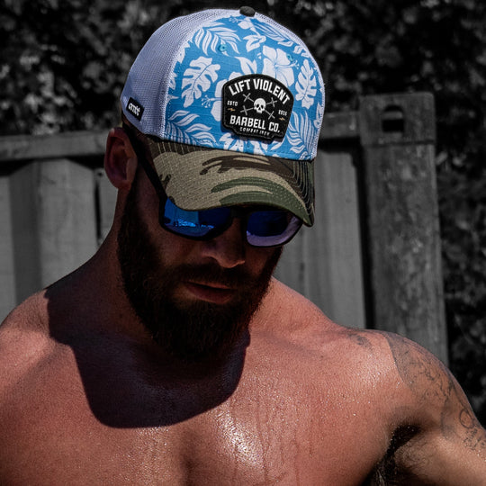 Lift Violent Barbell Co Patch Original Ripstop Snapback Hat