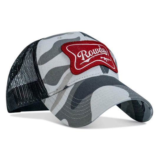 Rowdy Beer Logo Patch Snapback Hat - One Revolver Surfboards