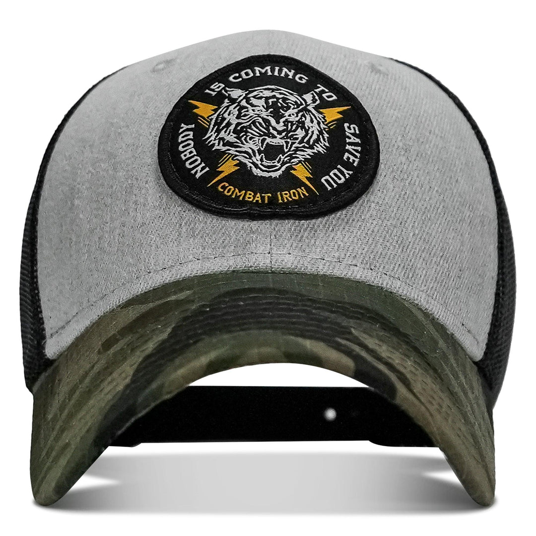 One Revolver Surfboards - Nobody Is Coming To Save You Patch Original Ripstop Snapback Hat HEADWEAR
