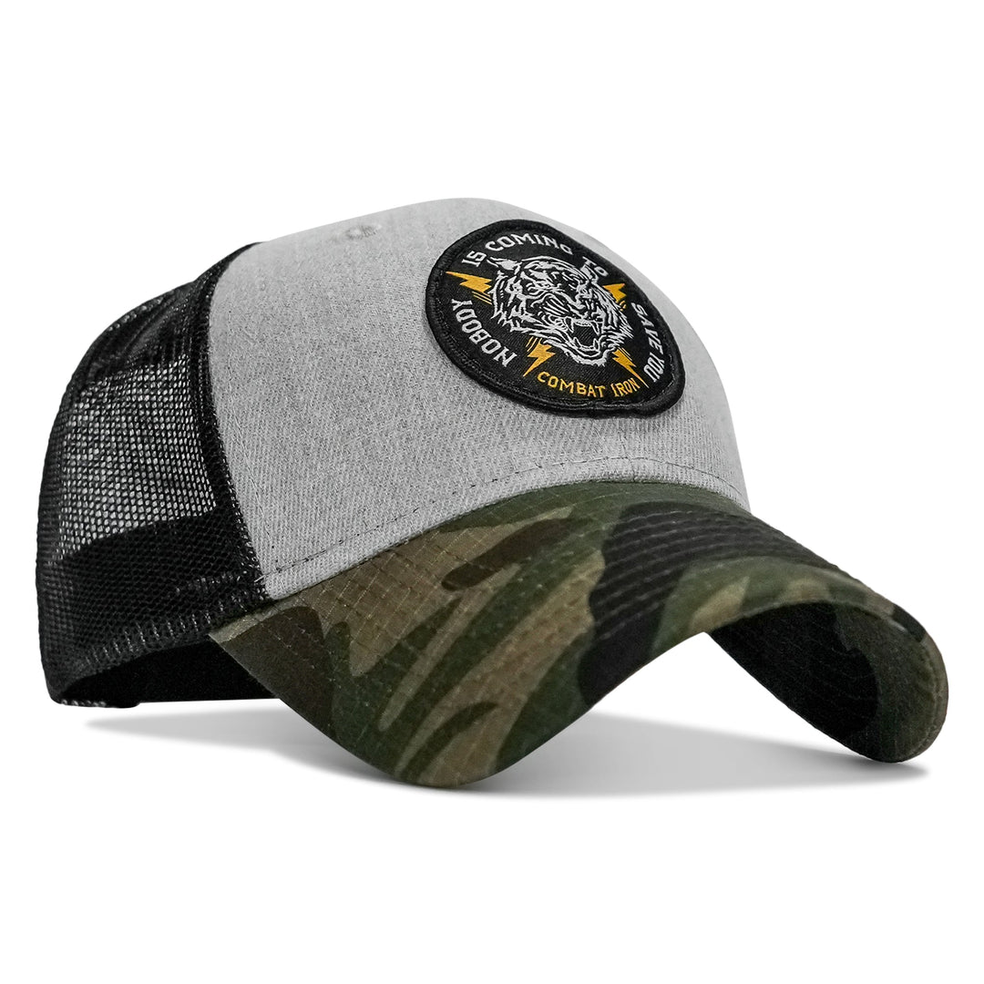 Nobody Is Coming To Save You Patch Snapback Hat