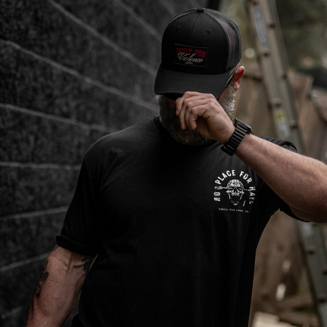 One Revolver Surfboards - Built For Violence Patch Snapback Hat HEADWEAR