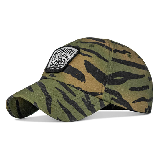 Nobody Is Coming To Save You Skull Patch RipStop Low Pro Operator Hat - One Revolver Surfboards
