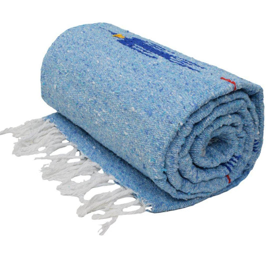 Sky Blue Baja Thunderbird Blanket - One Revolver Surfboards