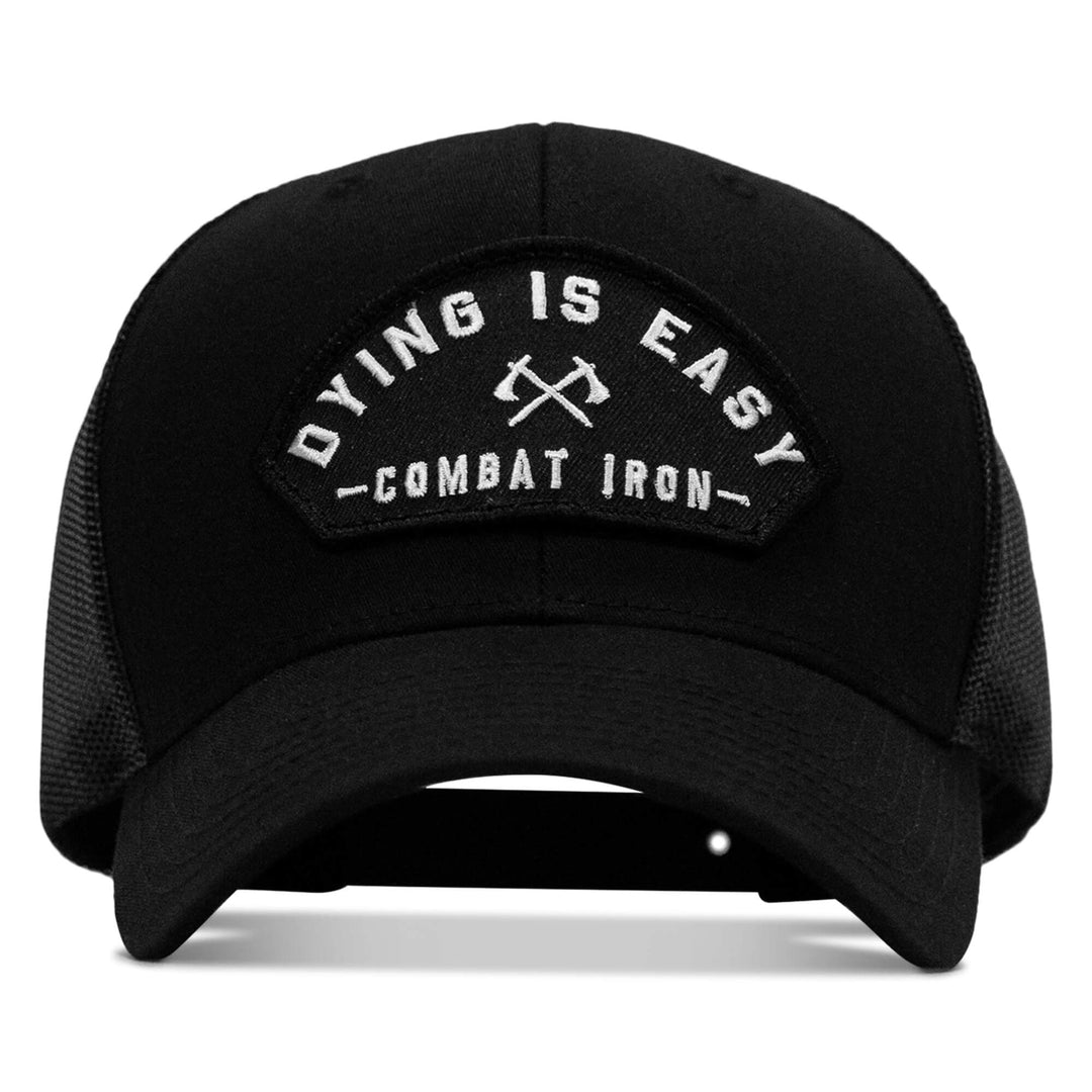 One Revolver Surfboards - Dying Is Easy Arched Patch Snapback Hat HEADWEAR