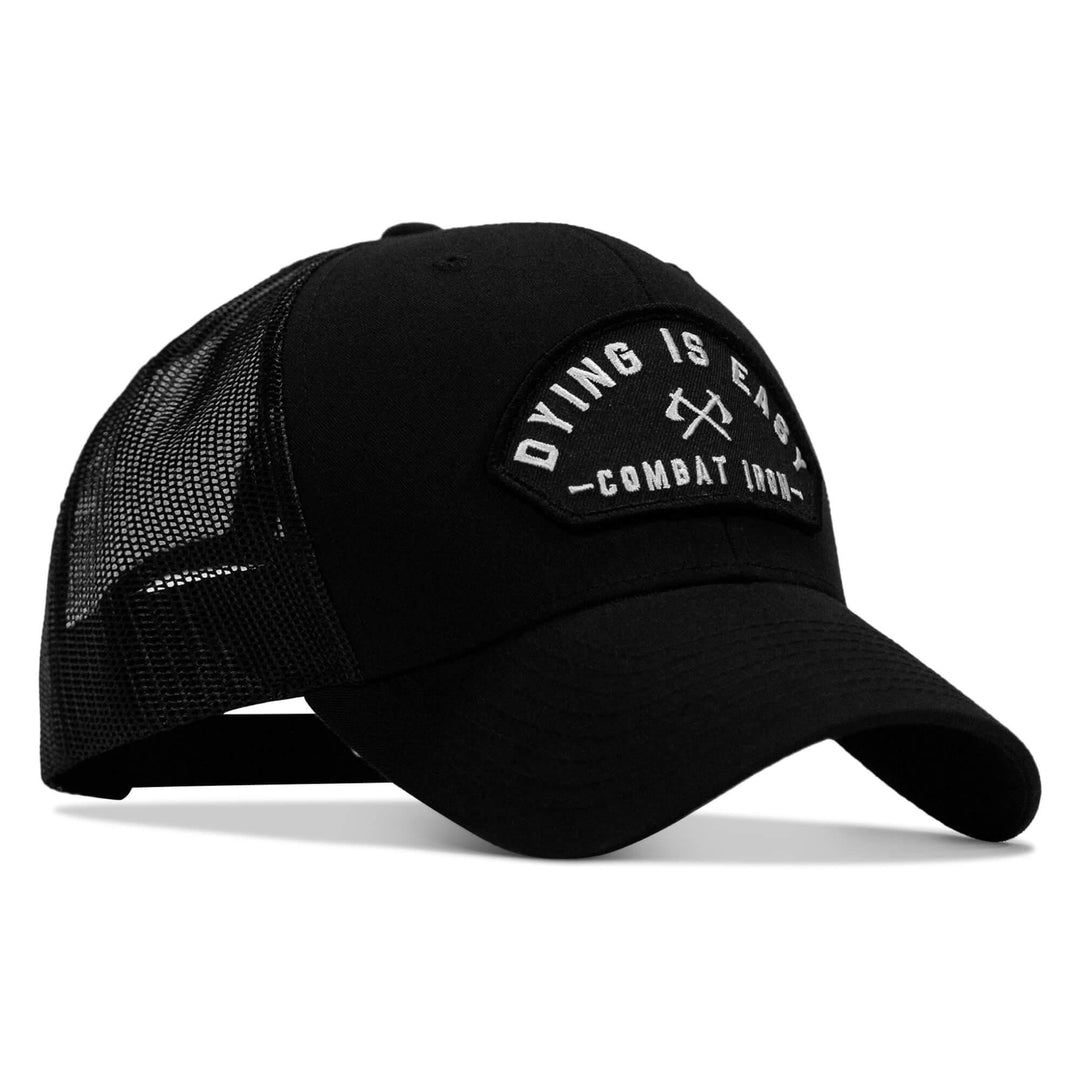 One Revolver Surfboards - Dying Is Easy Arched Patch Snapback Hat HEADWEAR