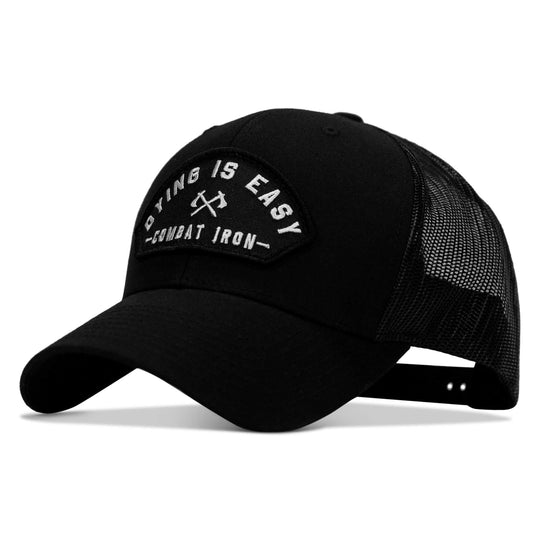 One Revolver Surfboards - Dying Is Easy Arched Patch Snapback Hat HEADWEAR