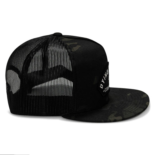 One Revolver Surfboards - Dying Is Easy Patch Flatbill SnapBack Hat HEADWEAR