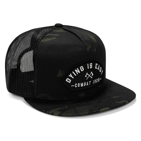 One Revolver Surfboards - Dying Is Easy Patch Flatbill SnapBack Hat HEADWEAR