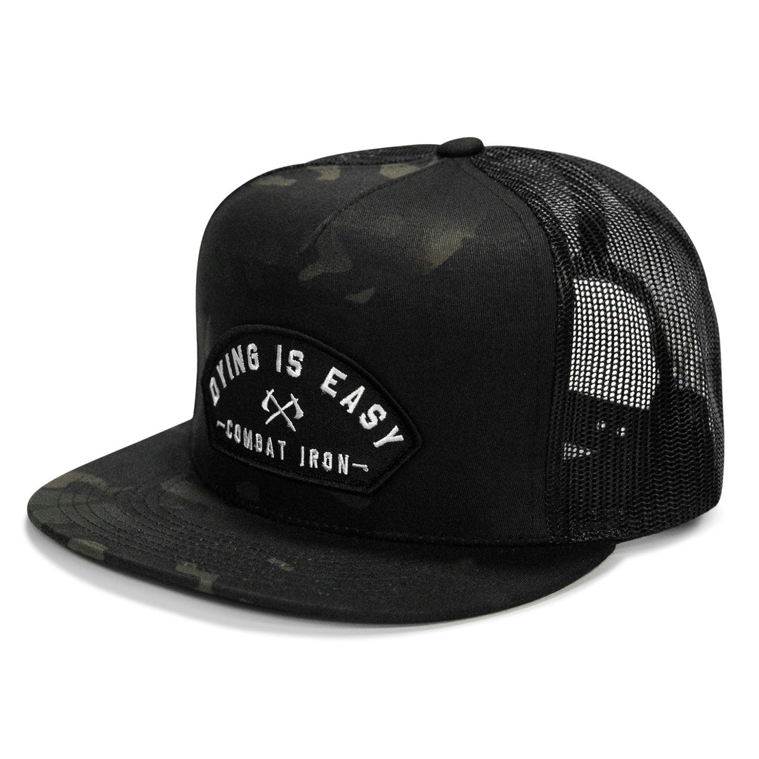 One Revolver Surfboards - Dying Is Easy Patch Flatbill SnapBack Hat HEADWEAR
