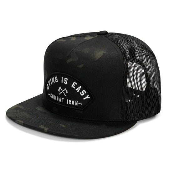 One Revolver Surfboards - Dying Is Easy Patch Flatbill SnapBack Hat HEADWEAR