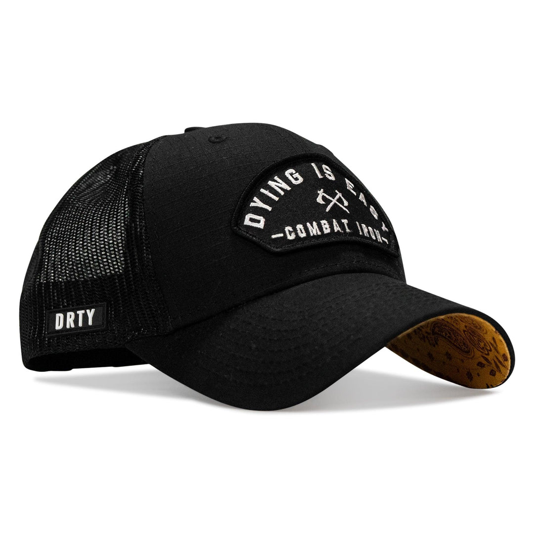 One Revolver Surfboards - Dying Is Easy Arch Patch Original Ripstop Snapback Hat HEADWEAR