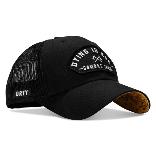 One Revolver Surfboards - Dying Is Easy Arch Patch Original Ripstop Snapback Hat HEADWEAR