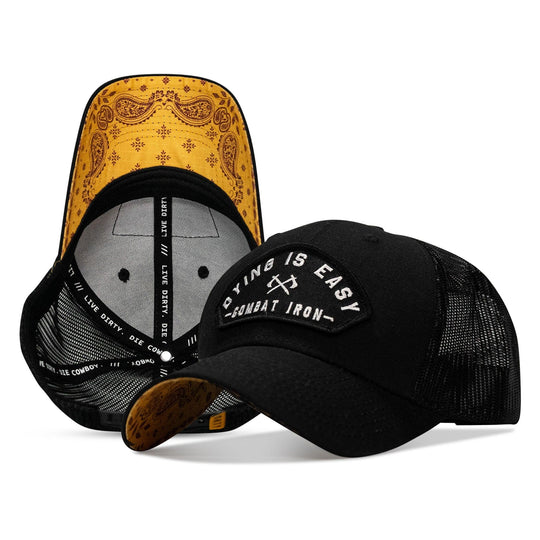 One Revolver Surfboards - Dying Is Easy Arch Patch Original Ripstop Snapback Hat HEADWEAR