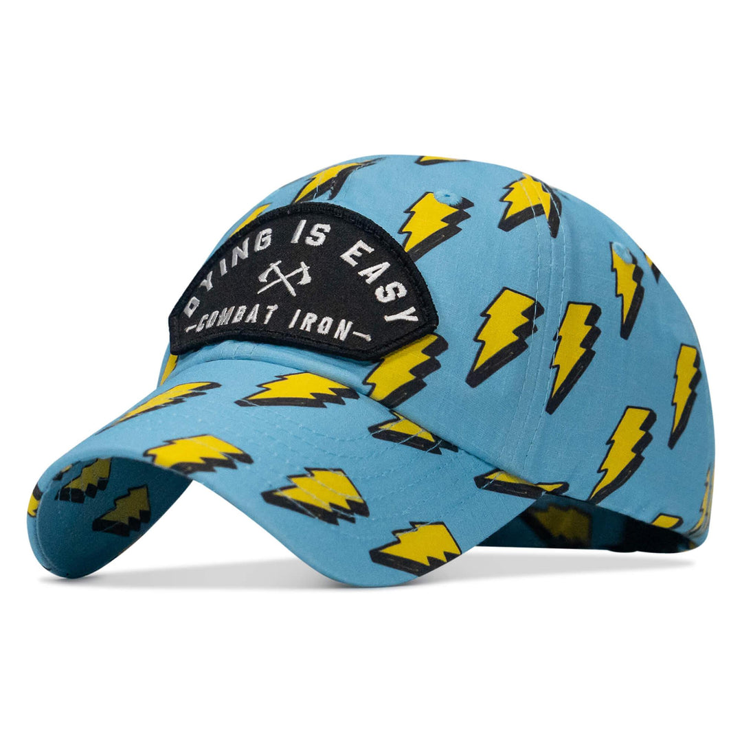One Revolver Surfboards - Dying Is Easy Arched Patch Tactical Ripstop Mesh Snapback Hat HEADWEAR