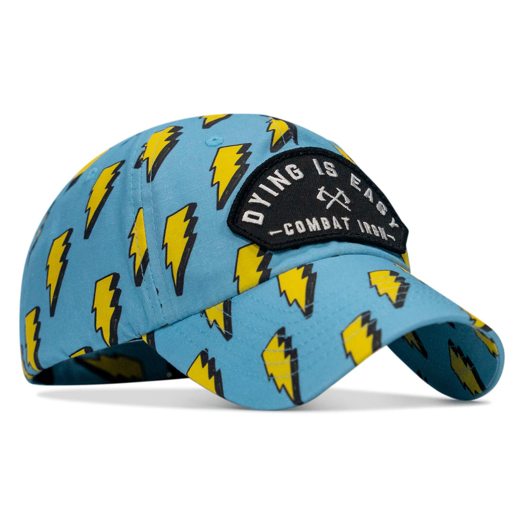 One Revolver Surfboards - Dying Is Easy Arched Patch Tactical Ripstop Mesh Snapback Hat HEADWEAR