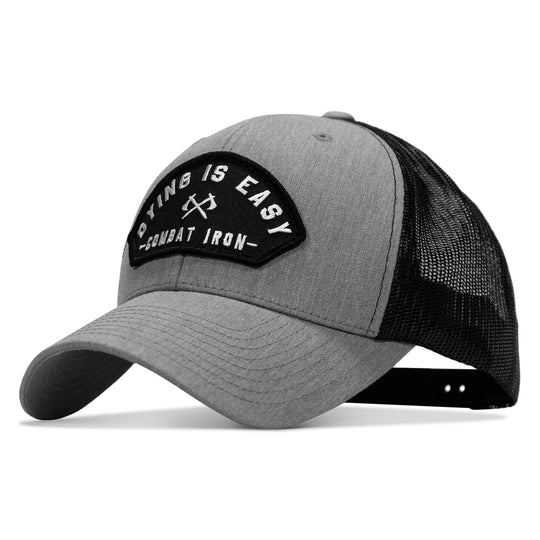 One Revolver Surfboards - Dying Is Easy Arched Patch Snapback Hat HEADWEAR