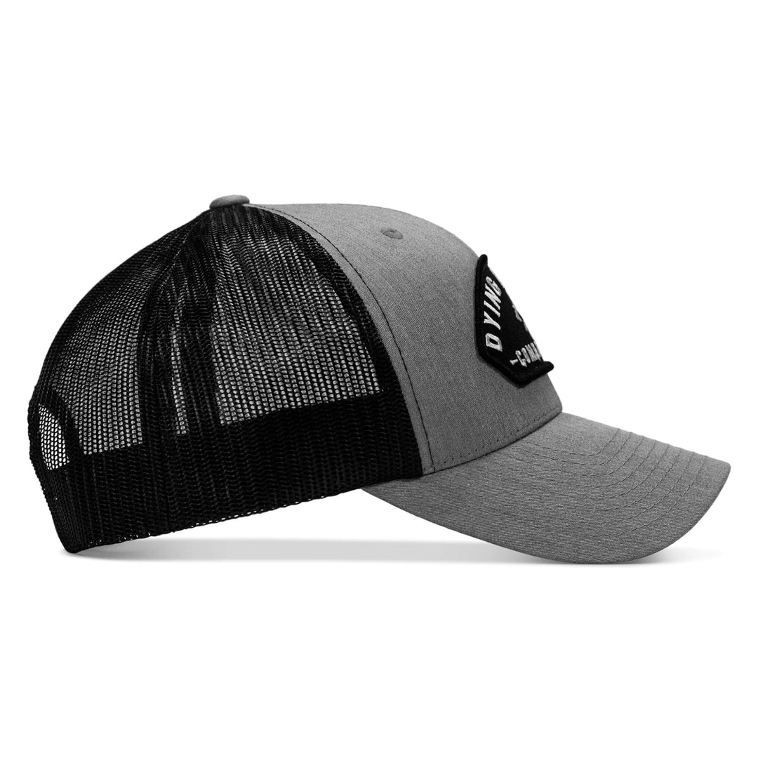 One Revolver Surfboards - Dying Is Easy Arched Patch Snapback Hat HEADWEAR
