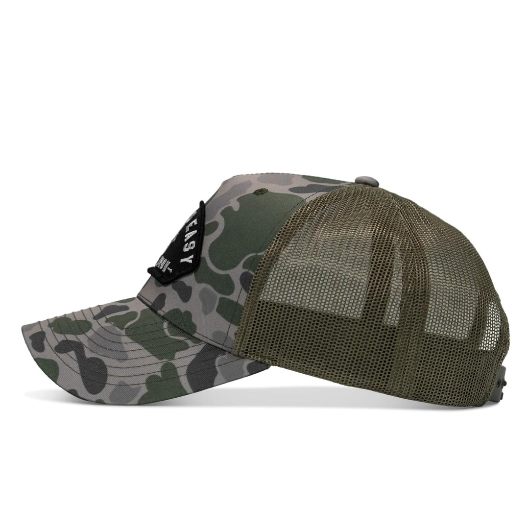 One Revolver Surfboards - Dying Is Easy Arched Patch Snapback Hat HEADWEAR
