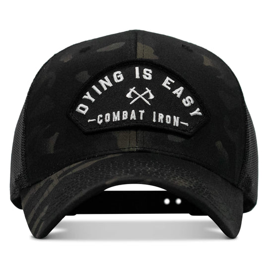 One Revolver Surfboards - Dying Is Easy Arched Patch Snapback Hat HEADWEAR