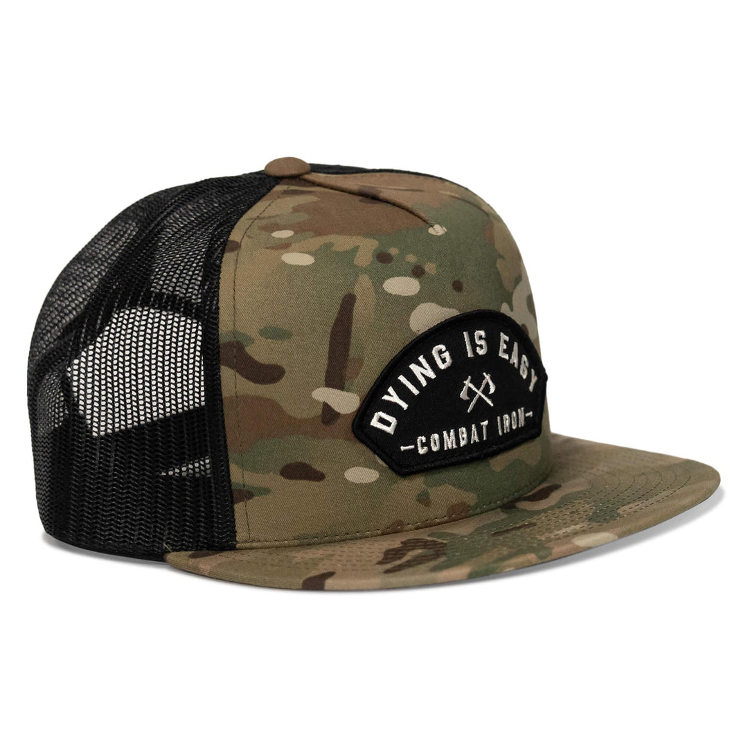 One Revolver Surfboards - Dying Is Easy Patch Flatbill SnapBack Hat HEADWEAR