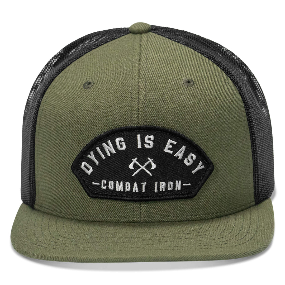 One Revolver Surfboards - Dying Is Easy Patch Flatbill SnapBack Hat HEADWEAR