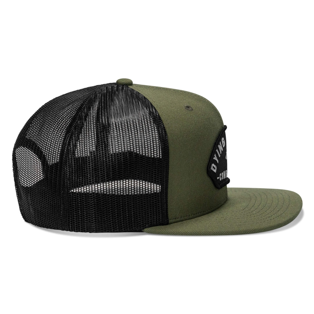 One Revolver Surfboards - Dying Is Easy Patch Flatbill SnapBack Hat HEADWEAR