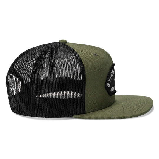 One Revolver Surfboards - Dying Is Easy Patch Flatbill SnapBack Hat HEADWEAR