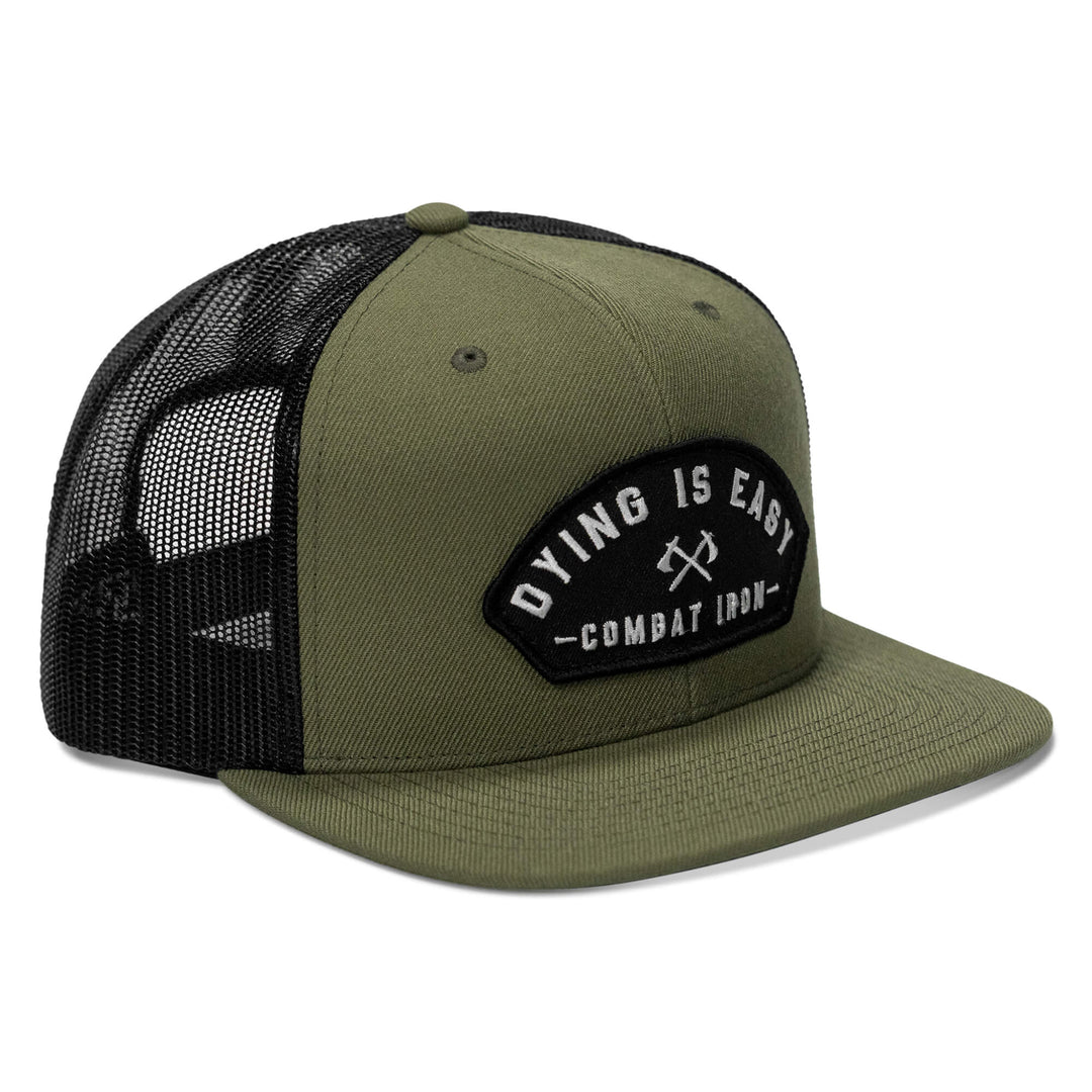 One Revolver Surfboards - Dying Is Easy Patch Flatbill SnapBack Hat HEADWEAR