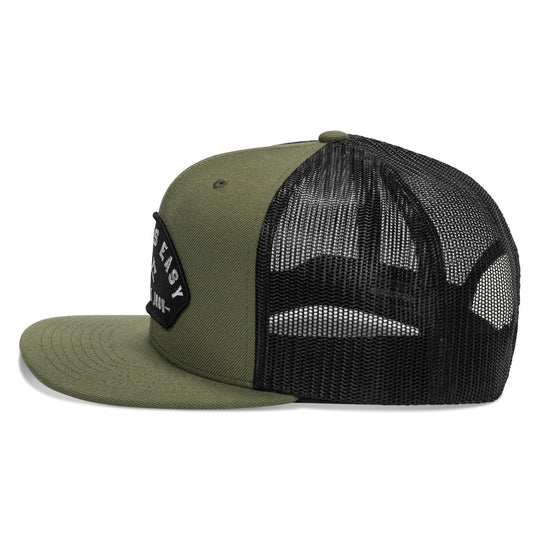 One Revolver Surfboards - Dying Is Easy Patch Flatbill SnapBack Hat HEADWEAR
