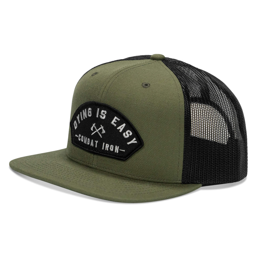 One Revolver Surfboards - Dying Is Easy Patch Flatbill SnapBack Hat HEADWEAR