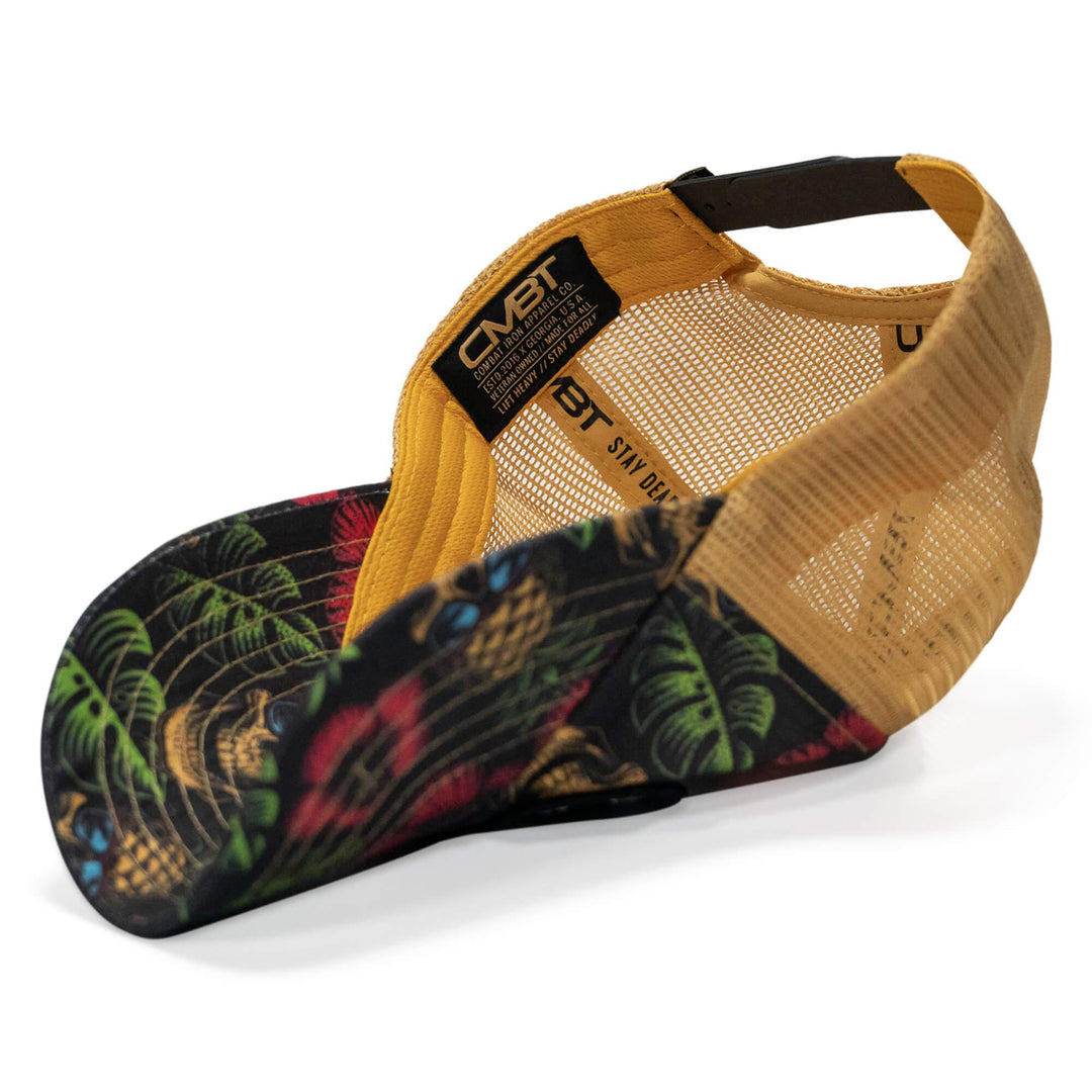 One Revolver Surfboards - Dying Is Easy Arched Patch Tactical Ripstop Mesh Snapback Hat HEADWEAR
