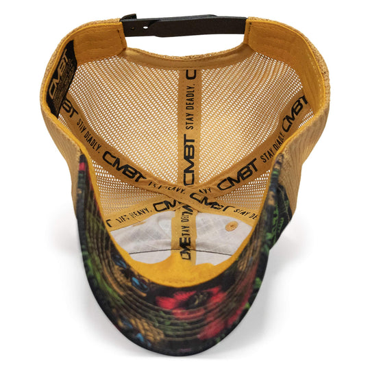 One Revolver Surfboards - Dying Is Easy Arched Patch Tactical Ripstop Mesh Snapback Hat HEADWEAR