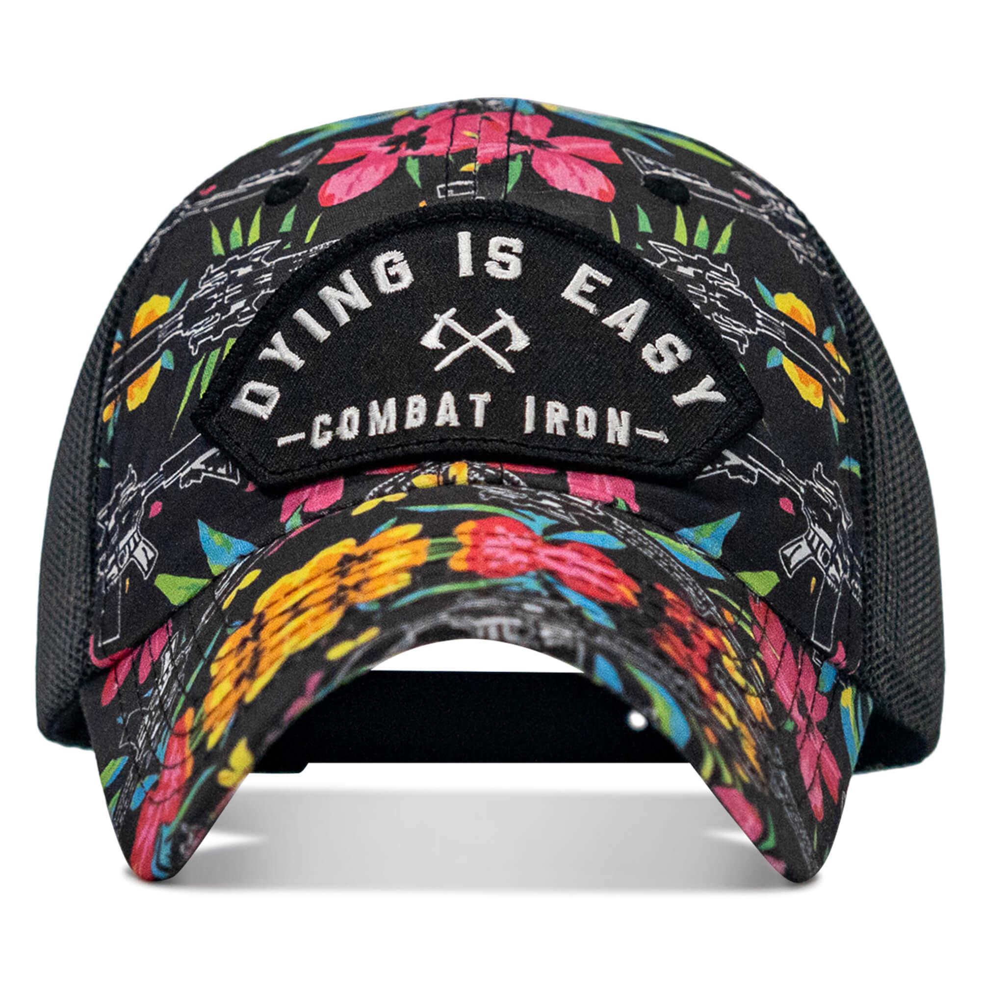One Revolver Surfboards - Dying Is Easy Arched Patch Tactical Ripstop Mesh Snapback Hat HEADWEAR